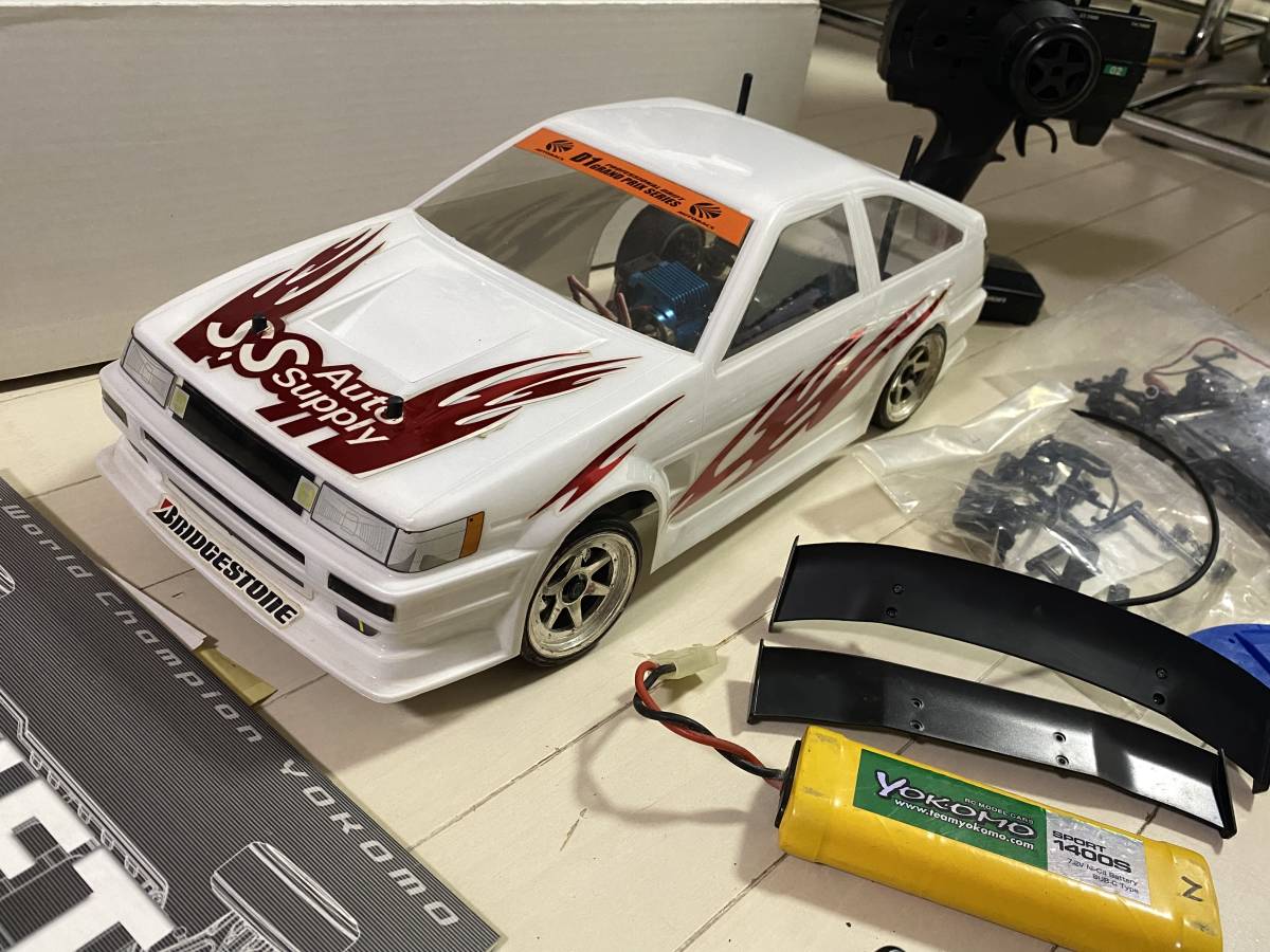 ヨコモ ドリフトパッケージ(ドリパケ) フルセット 「AE86 レビン ヨコモ ドリフトパッケージ(ドリパケ) フルセット 「AE86 レビン