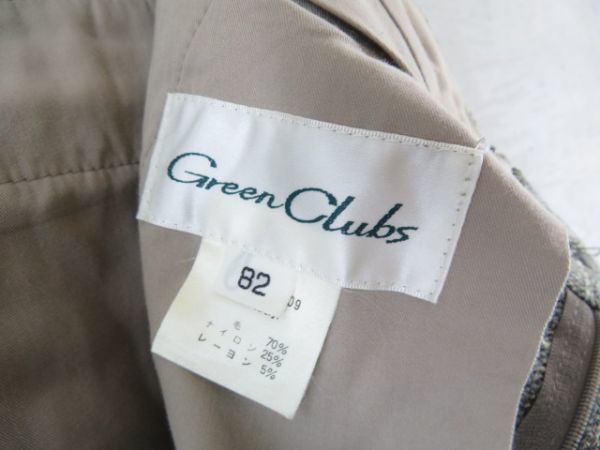 1380m26◆日本製◆82cm◆GREENCLUBS グリーンクラブ ツイードウール スラックスパンツ/ボトムス/カステルバジャック/ゴルフ/メンズ/男性_画像10