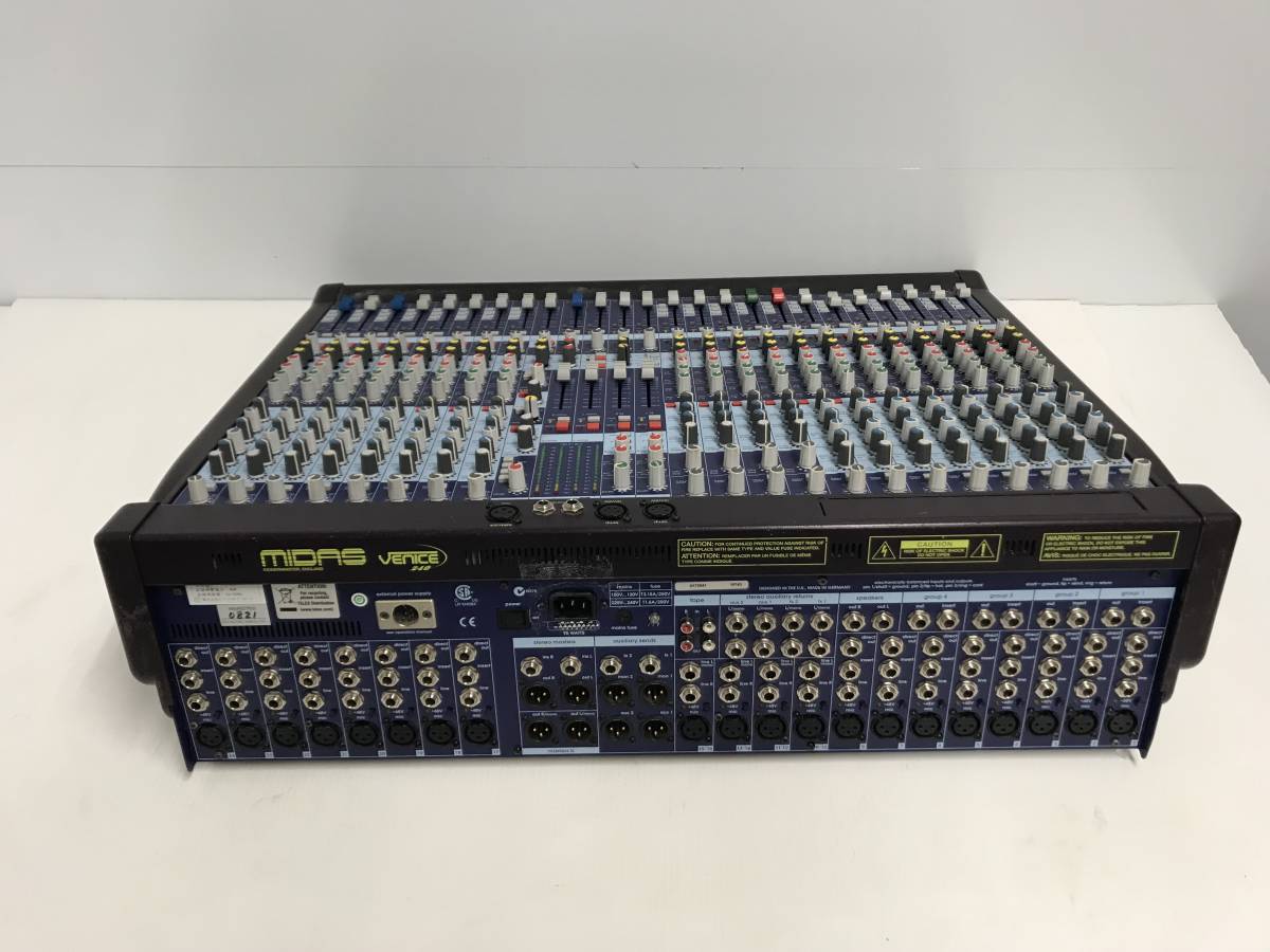 MIDAS VENICE 240 マイダス アナログミキサー 通電OK 写真追加あり