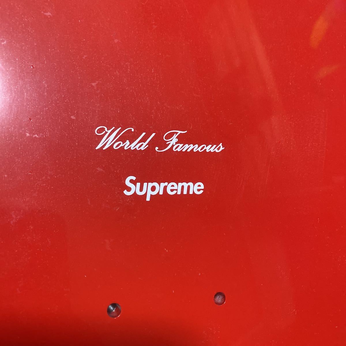 【22ss】新品　supreme シュプリーム ボックスロゴUncut Box Logo Skateboard Red supreme_画像3