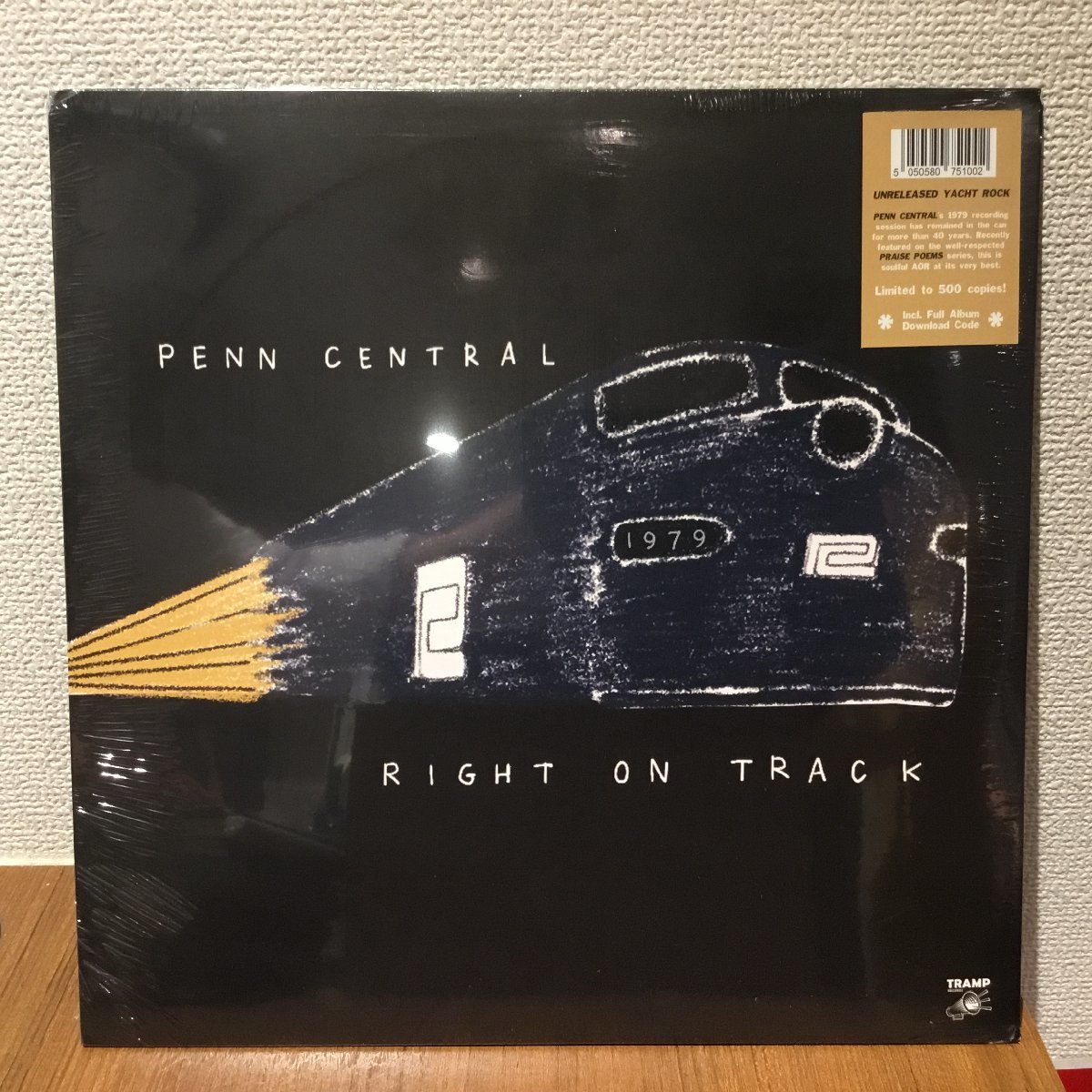 新品 ◇ REN CENTRAL / RIGHT ON TRACK 〇LP TRLP-9097_画像1