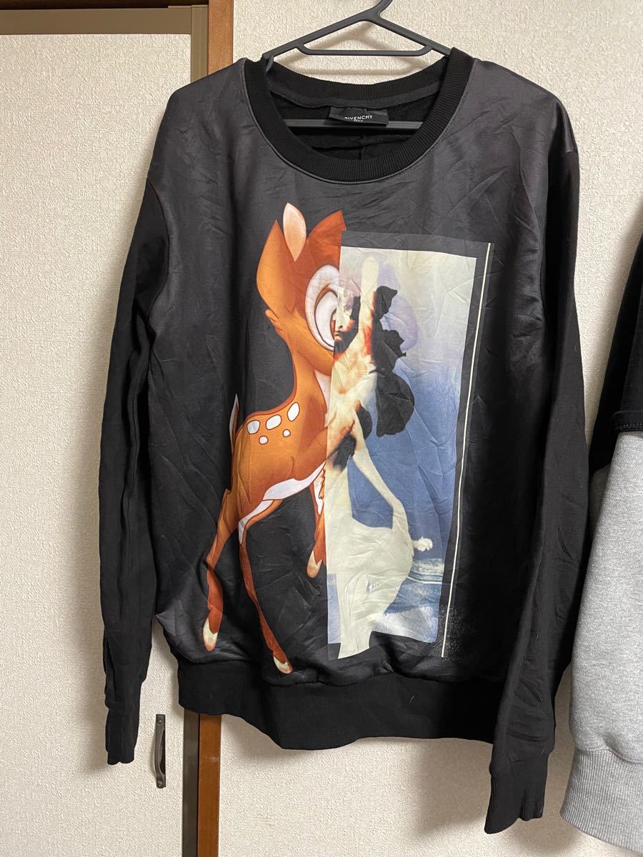 84%OFF!】 givenchy ジバンシィ バンビ bambi スウェット トレーナー