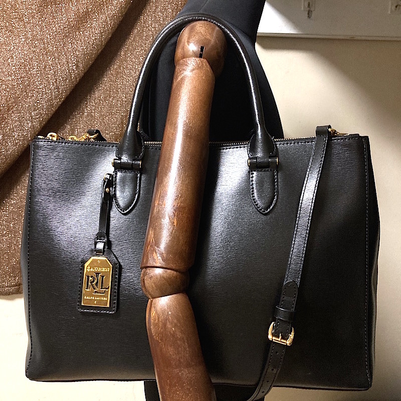 64Y220411C 超美品 RALPH LAUREN ラルフローレン メンズ バッグ 検