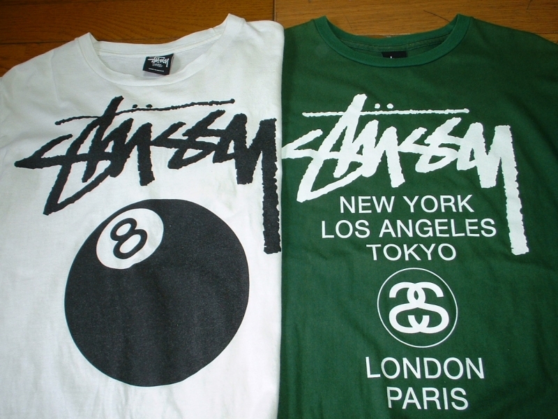 STUSSY ステューシー 8ボール Tシャツ グリーン rsgmladokgi.com