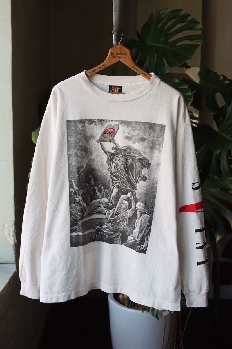 SAINT M×××××× セントマイケル22SS VLONE LS TEE ビンテージ 長袖T