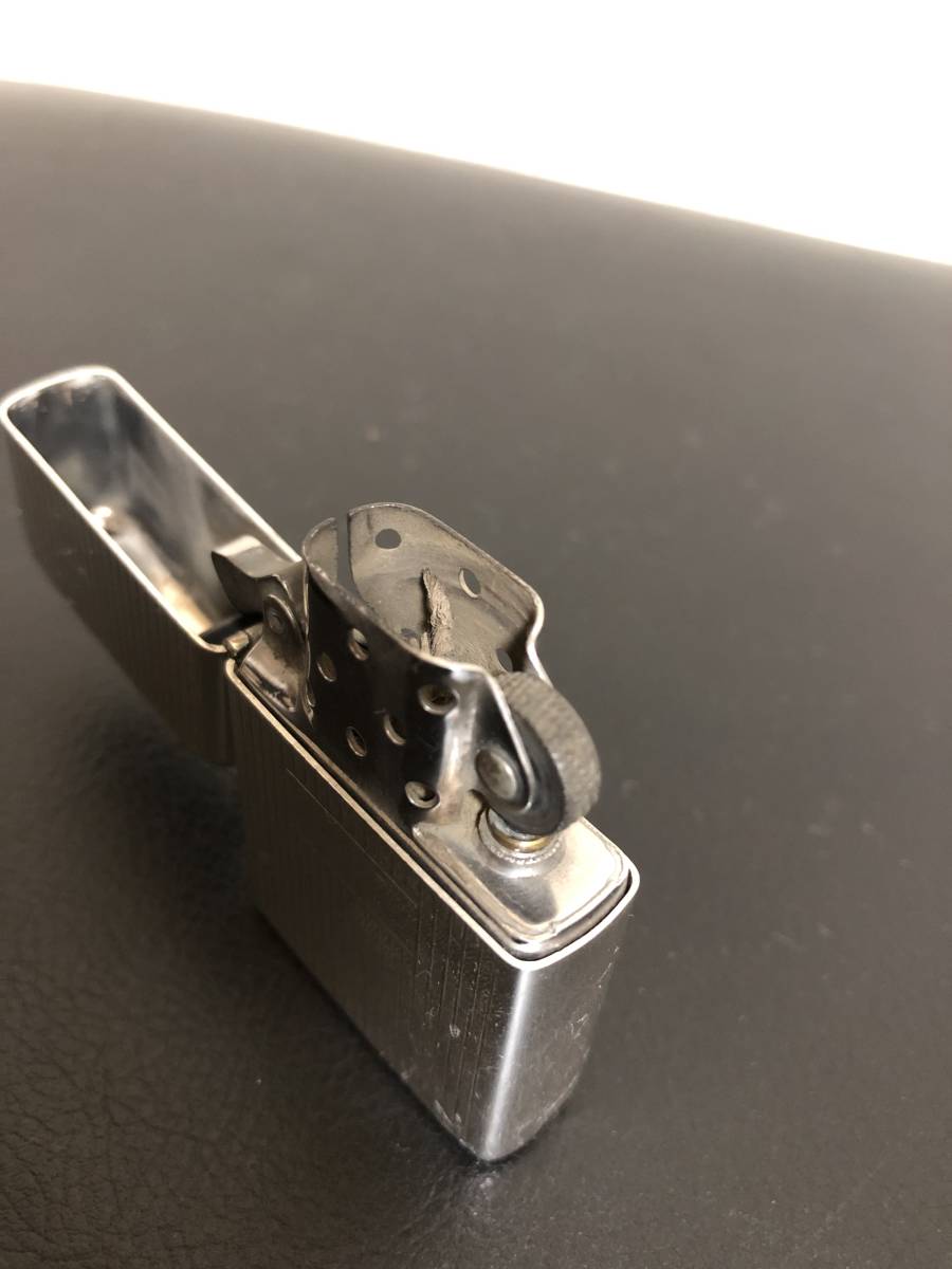 ☆ZIPPO ジッポー オイルライター 両面縦ライン ストライプ