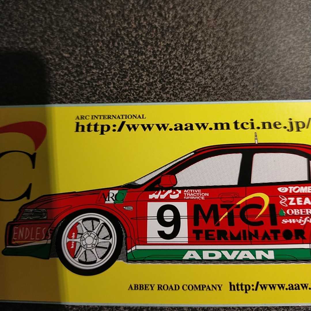 送料込み　ARC INTERNATIONAL IN JAPAN ステッカー　MTCI 自動車関連会社　ARCインターナショナル_画像4