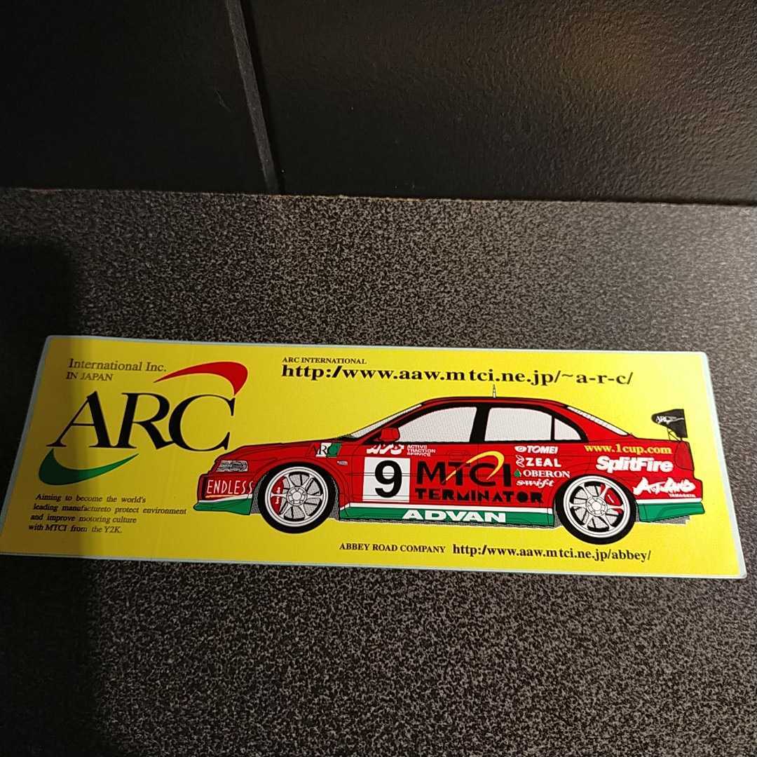 送料込み　ARC INTERNATIONAL IN JAPAN ステッカー　MTCI 自動車関連会社　ARCインターナショナル_画像1