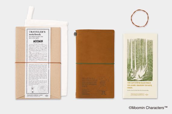 トラベラーズノート MOOMIN キャメル スナフキン ムーミン TRAVELER'S トラベラーズノート MOOMIN キャメル スナフキン ムーミン TRAVELER'S