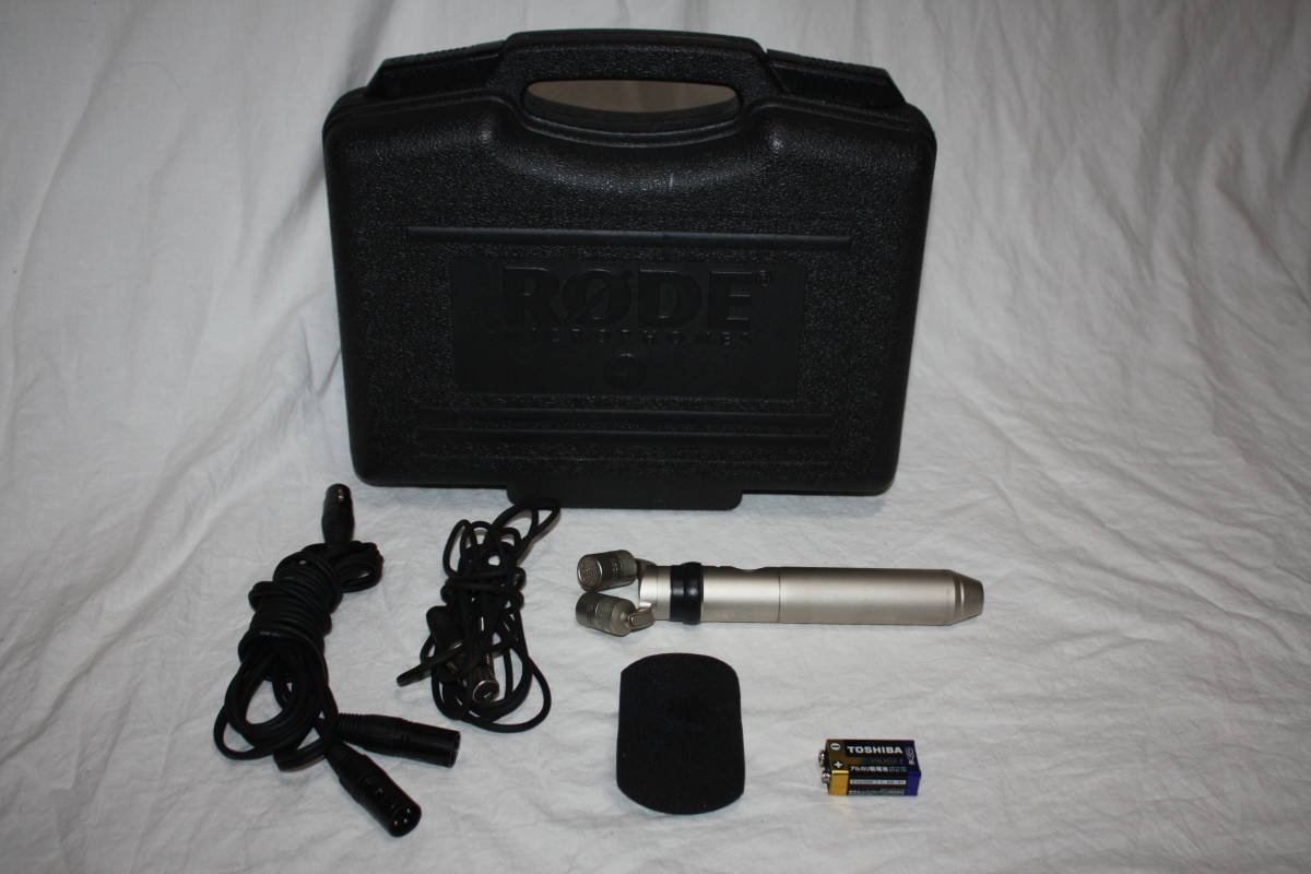 RODE NT4 ステレオビデオカメラ用マイク 現金特価 検 SONY PMW- PDW- 高い素材 HDW- HVR-