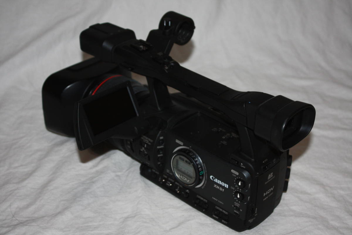Canon　XHG1　美品　HDV業務用ビデオカメラ_画像4