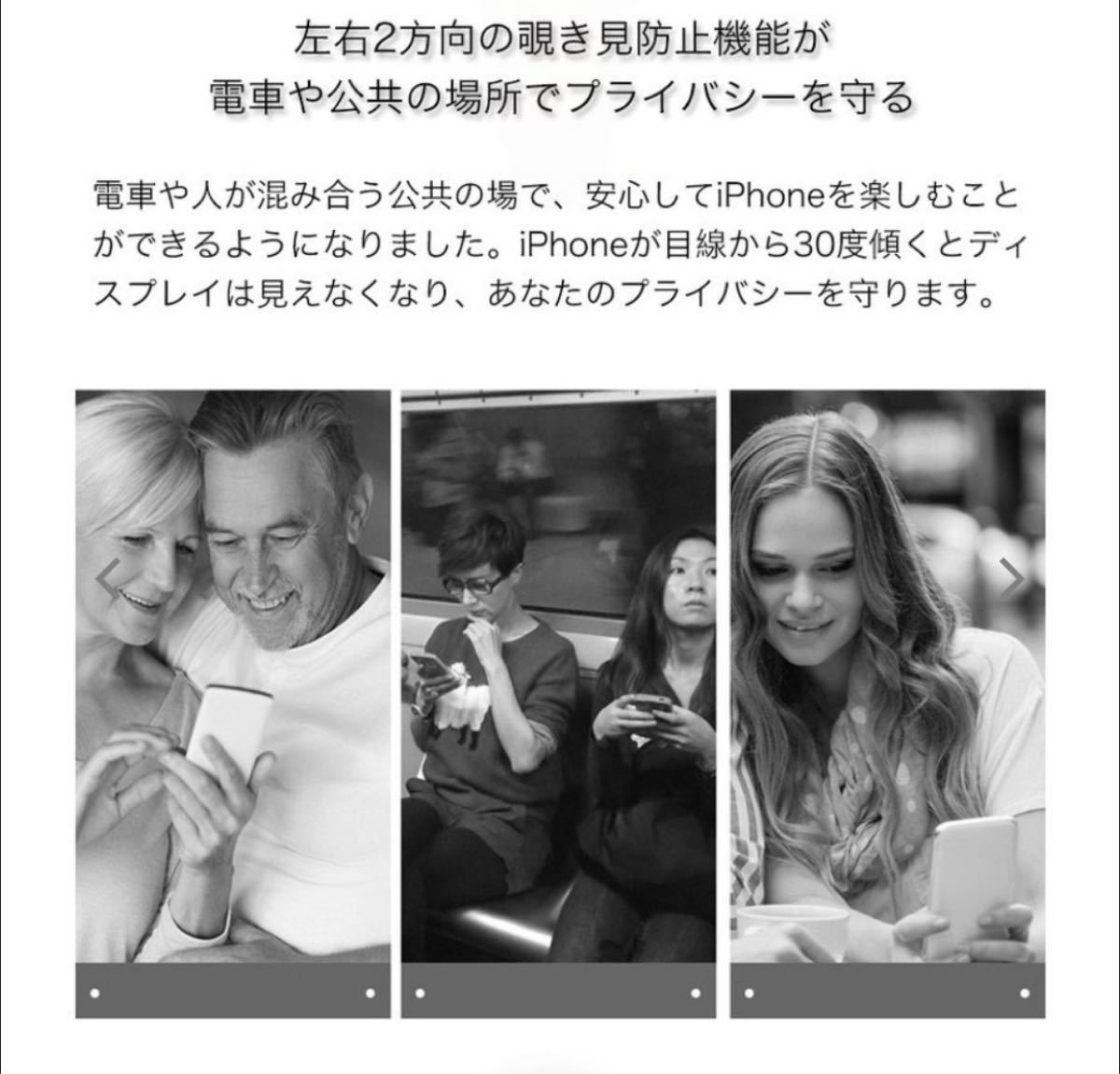 【新品】iPhone13Pro Max用 覗き見防止フィルム 強化ガラスフィルム