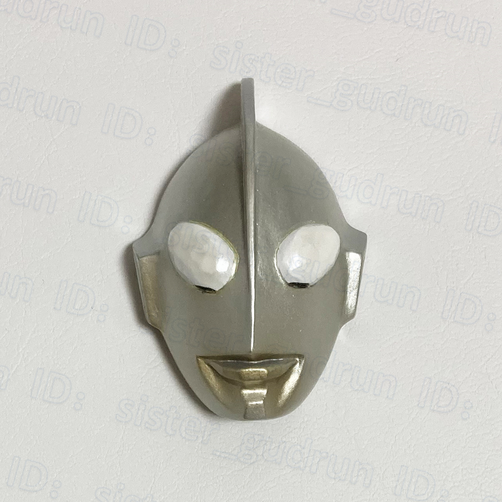 [ прекрасный товар ] украшение пластиковый? Return of Ultraman голова высота : примерно 6.5cm *.01*