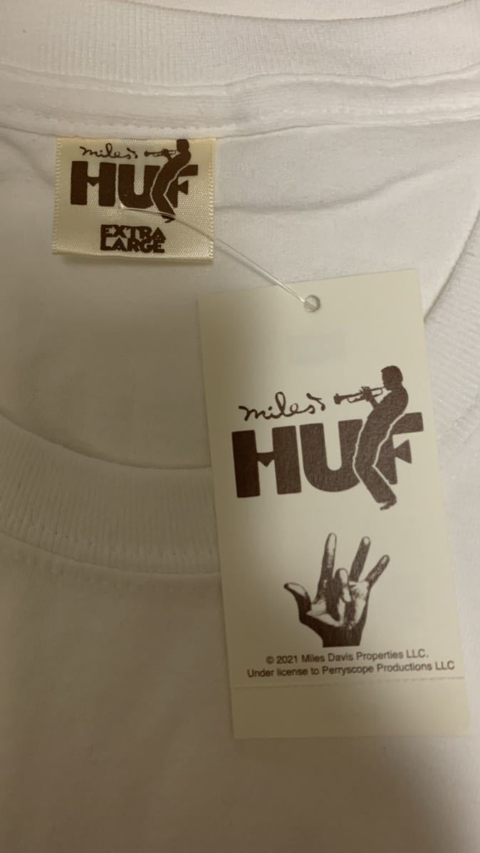 HUF Miles Davis Tシャツ XL Blue note ブルーノート Kind Of Blue キリマンジャロの娘 Relaxin’ with LP レコード