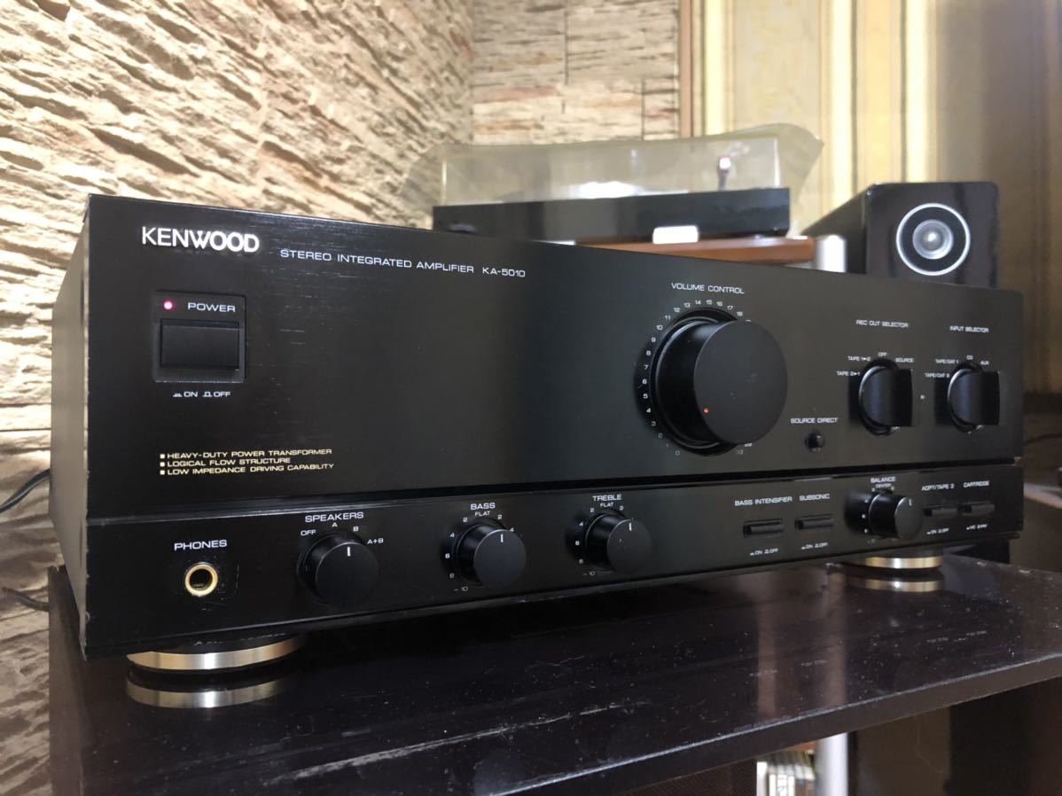 美品.動作品】KENWOOD プリメインアンプ KA-5010 故長岡鉄男氏 推奨機