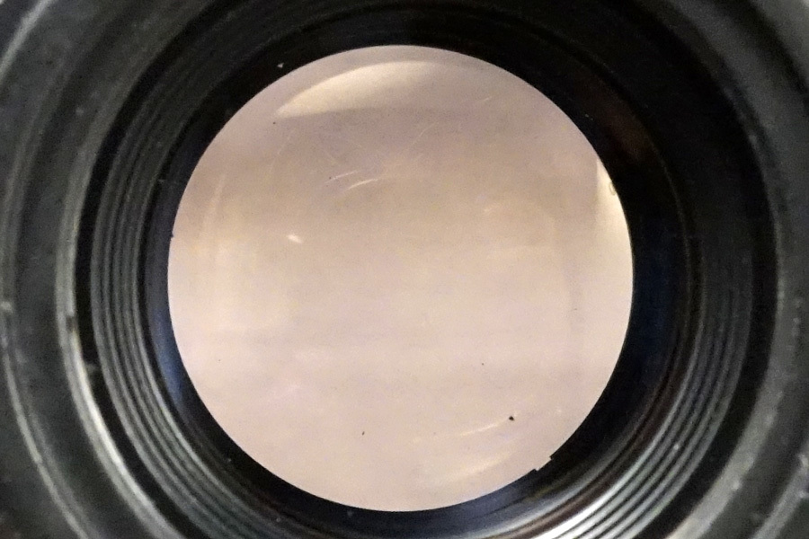 Konishiroku (小西六写真工業)　標準レンズ　Hexar 50mm/f3.5《沈胴式》（超美品/整備済）L39：スカッとクリアな光学系！_光学系内の透明度が非常に高い個体です。