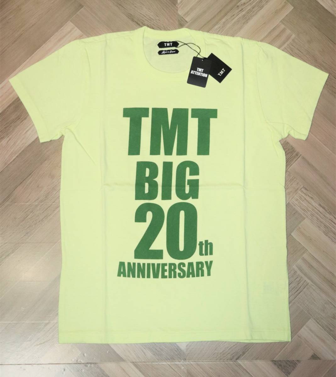 送料無料 即決【新品】 TMT ★ BIG 20th ANNIVERSARY TEE (Sサイズ) ★ TCS-S19SP14 国内正規品 東京 20周年記念 ラフィ天竺 