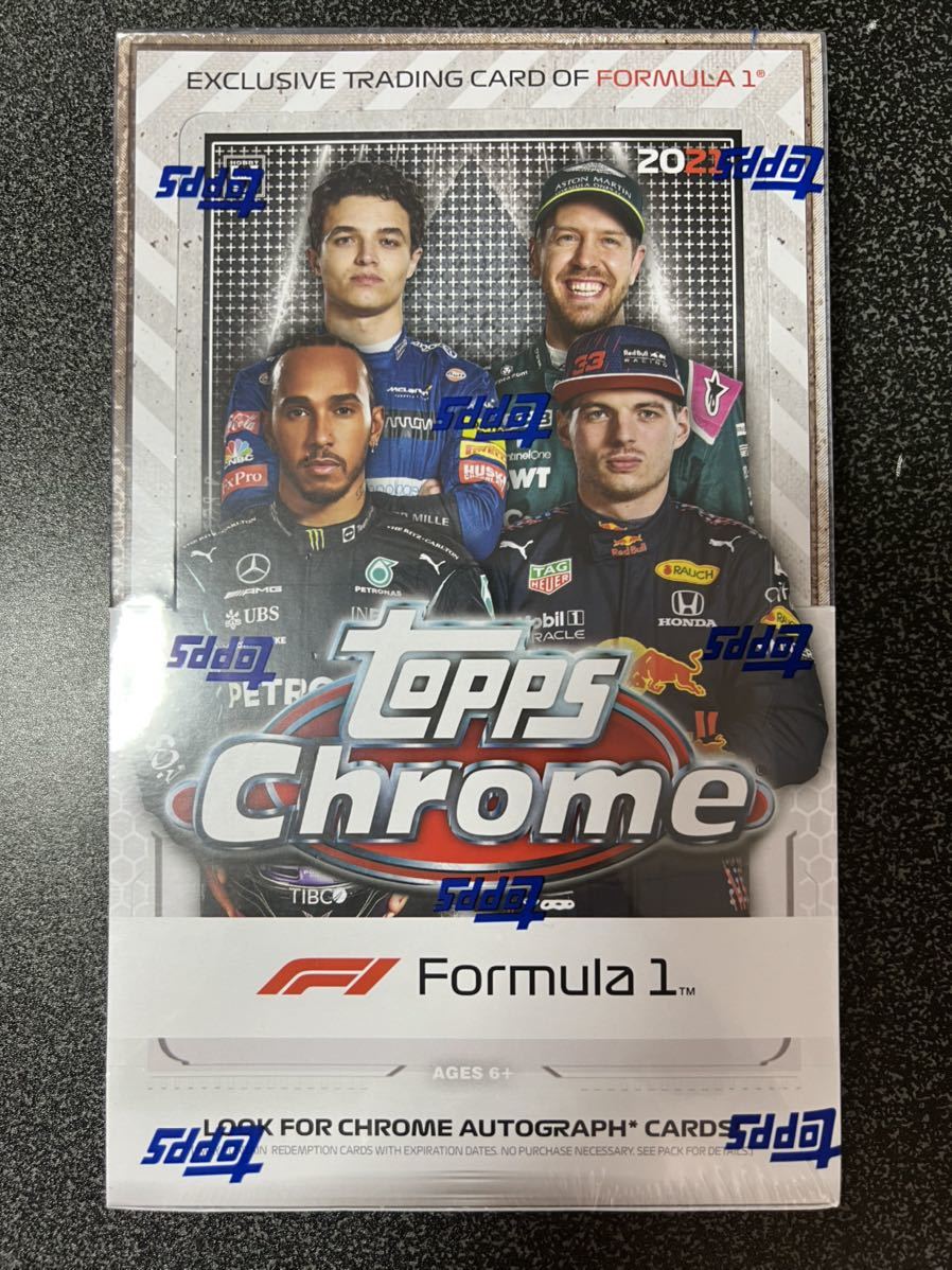 2022 TOPPS CHROME FORMULA 1 HOBBY 新品未開封カートン www