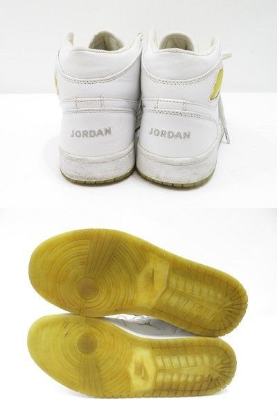 153/【鑑賞用】NIKE ナイキ AIR JORDAN 1 RETRO エアジョーダン レトロ 306000-101 US7 25cm 箱無 ※現状品_画像5