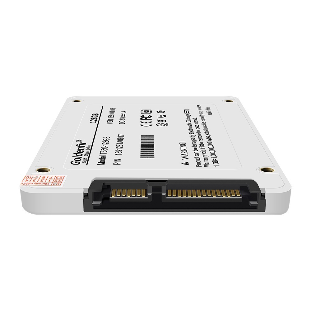 安心の国内対応 SSD Goldenfir 128GB SATA3/6.0Gbps 2.5インチ 高速 NAND TLC 内蔵 デスクトップPC ノートパソコン DE005_画像5