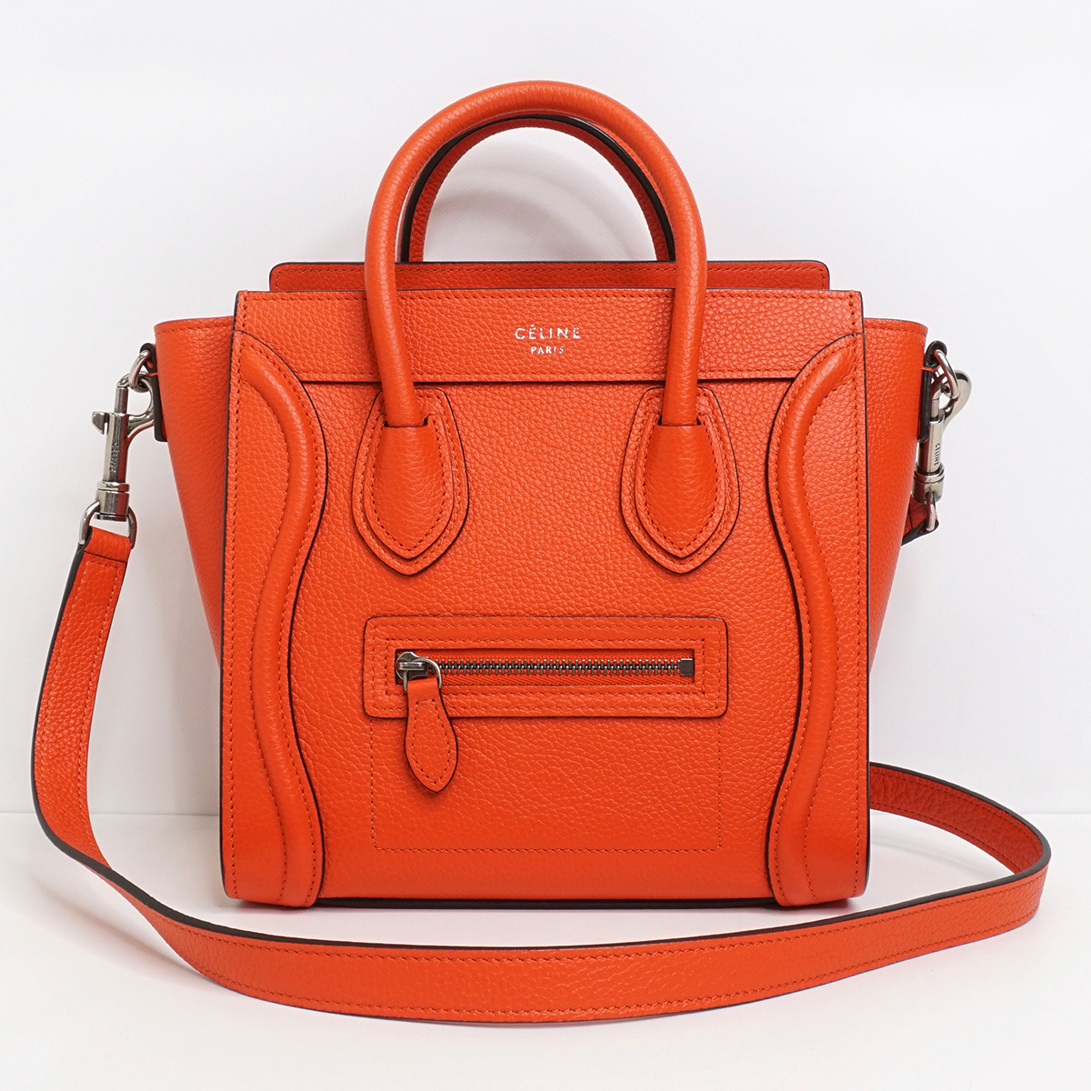 定番 CELINE セリーヌ ショルダーバッグ ナノショッパー ラゲージ ショルダーバッグ 定番 CELINE セリーヌ ショルダーバッグ ナノショッパー ラゲージ ショルダーバッグ
