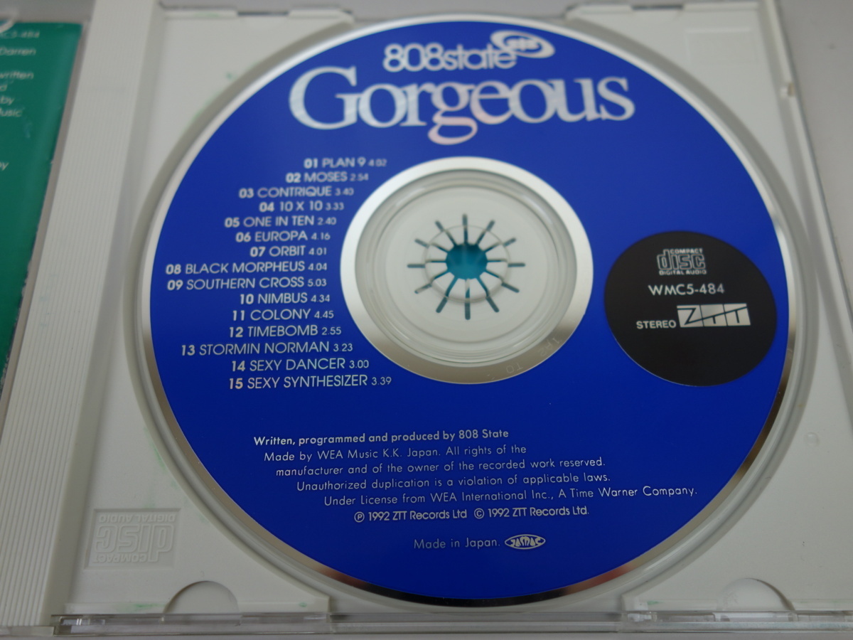 808 State 808ステイト CD アルバム Gorgeous ゴージャス WMC5-484_画像4