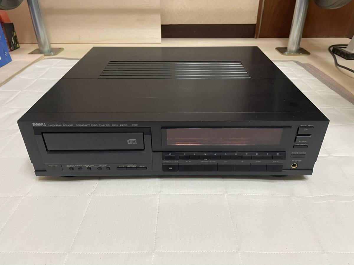 YAMAHA ヤマハ CDプレーヤー CDX-2200 【ジャンク】_画像1