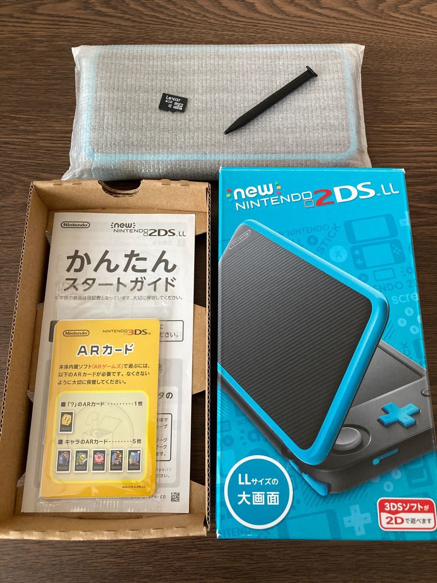 中古ニンテンドー3DSハード Newニンテンドー2DS LL本体 ブラック