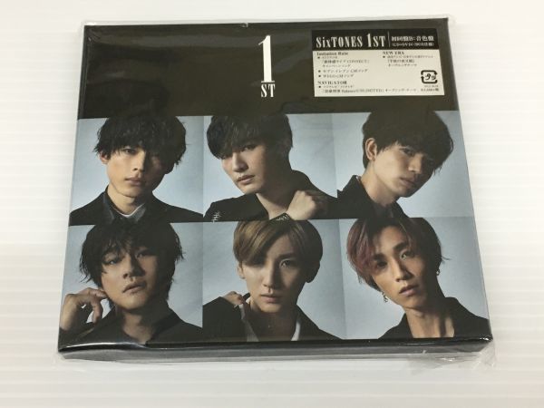 M18-446-0406-017【/美品】SixTONES(ストーンズ) ファーストアルバム「1ST」初回盤B:音色盤 CD+DVD SECJ18