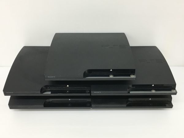 K18-503-0414-035【ジャンク】PlayStation 3 PS3本体 5台セット(CECH-2000A 3台/CECH-3000B 1台/CECH-3000A 1台)_画像1