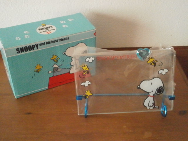 SNOOPY☆彡レトロ?スヌーピー フォトスタンド 中古 保管品 公式の 中古