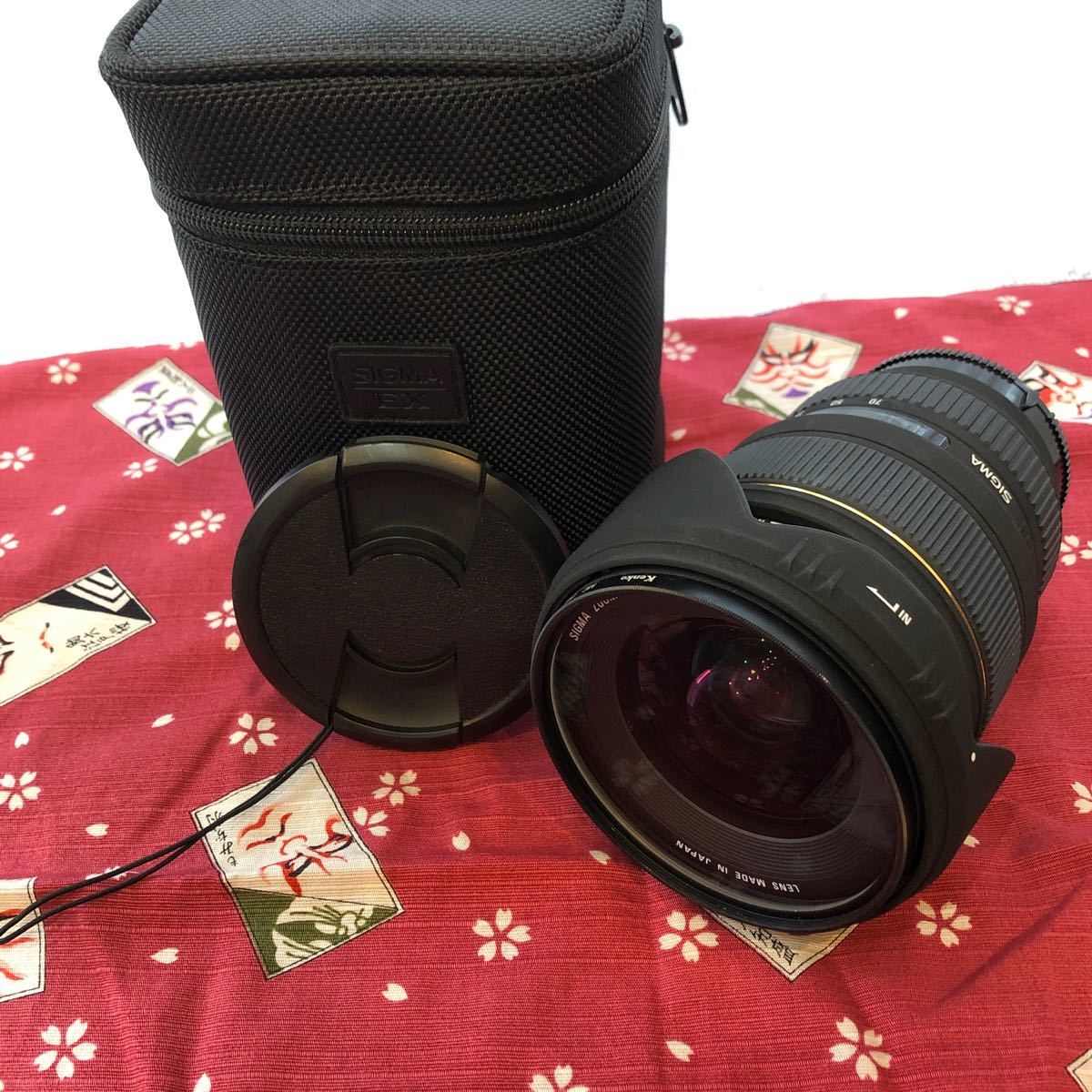 SIGMAのSony Aマウントズームレンズ 24-70mm 1:2.8 EXDG | www