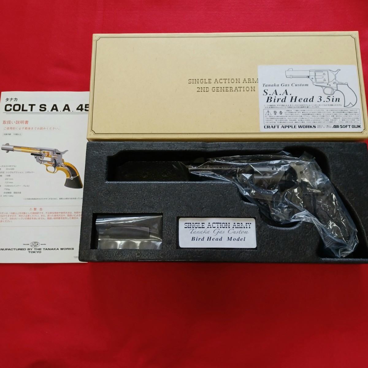 CAW タナカ COLT SAA バードヘッド Bird Head 3 5インチ コルト CAW タナカ COLT SAA バードヘッド Bird Head 3 5インチ コルト