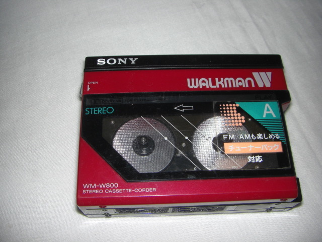 WALKMAN WM-W800 ダブルカセットウォークマン 動作未確認 www.lram-fgr.ma