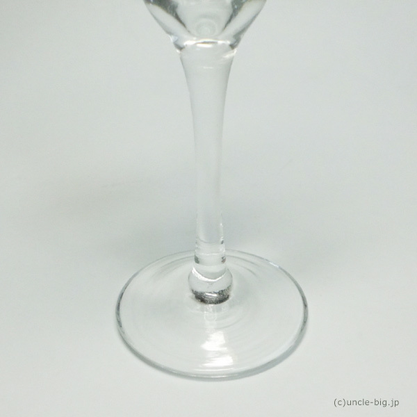 【特価品 在庫わずか】ガラス製のフルートグラスペア シャンパングラスの画像4