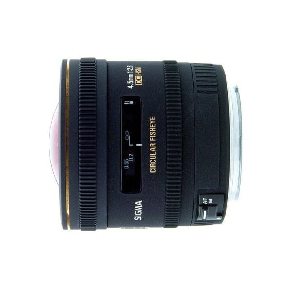 最も優遇 SIGMA 美品 1年保証 中古 4.5mm ソニーA HSM CIRCULAR DC EX