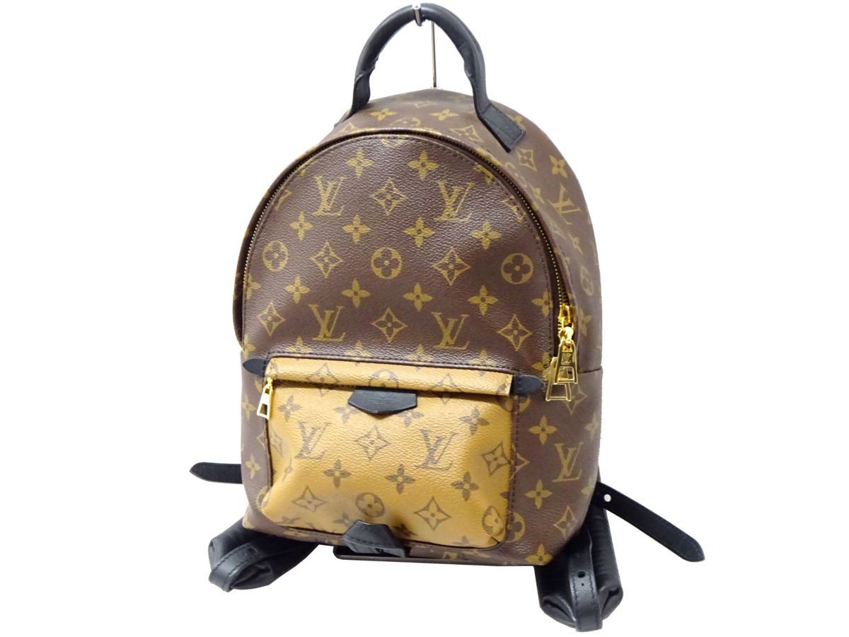 保存袋【美品】ルイヴィトン/LOUIS VUITTON パームスプリングス バックパック PM ミニ リュック M44870 モノグラム FL2107_画像1