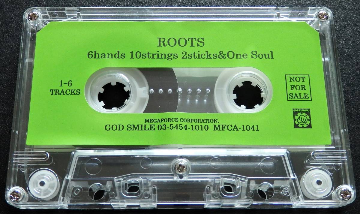 【東京ミクスチャー/1999年プロモテープ/希少入手困難品＆全国無料発送】 ROOTS / 6hands 10strings 2sticks & One Soul (Promo Tape)_画像3