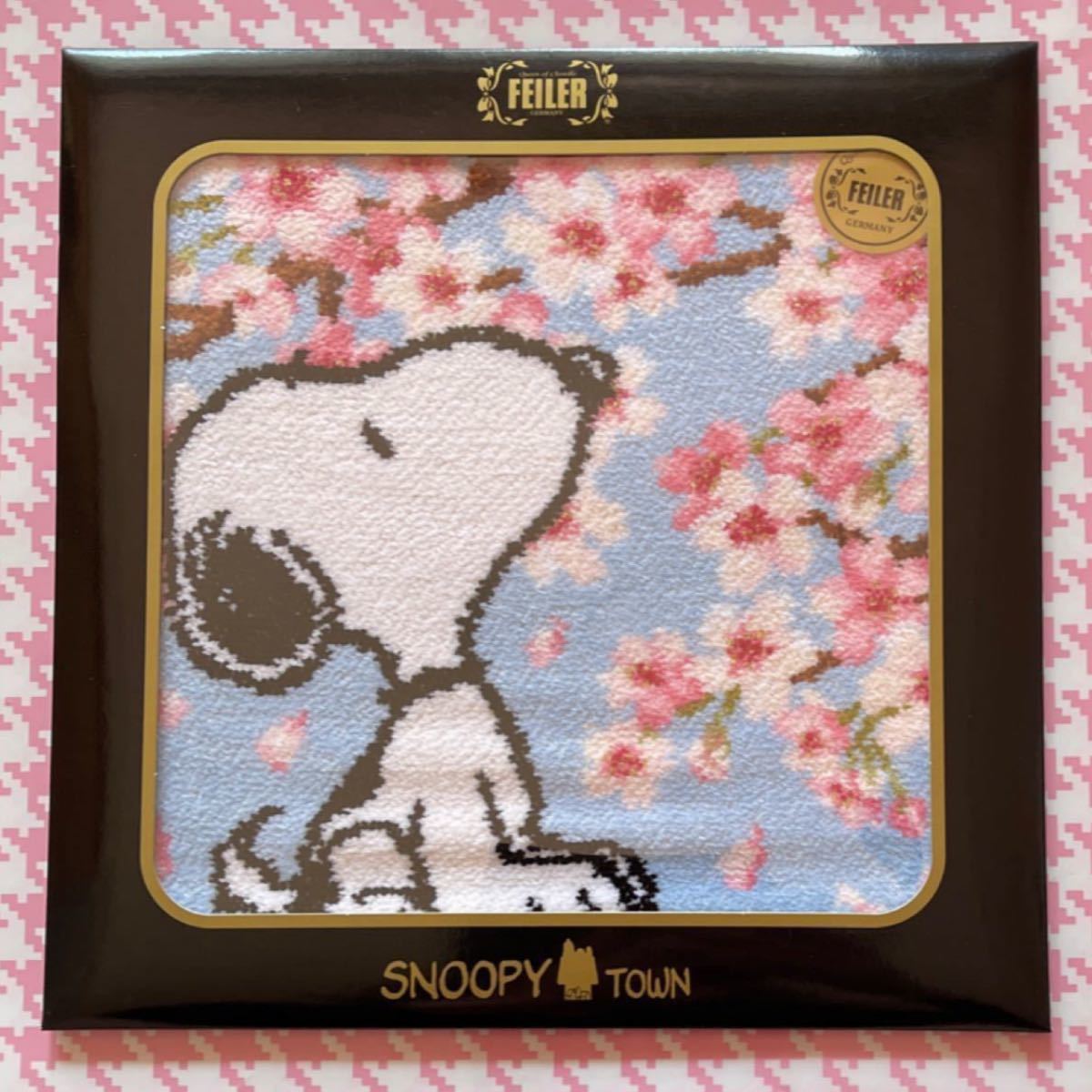 専用》フェイラー FEILER スヌーピータウン スヌーピー さくら柄 専用》フェイラー FEILER スヌーピータウン スヌーピー さくら柄