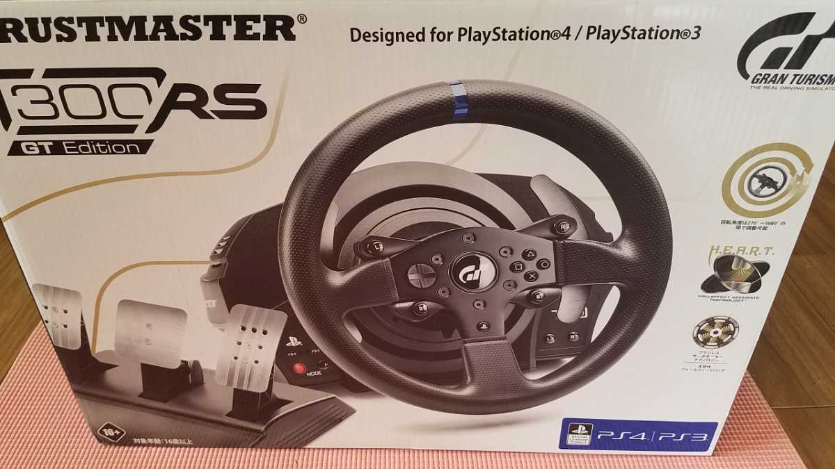 GT7にどうぞ◇THRUSTMASTER スラストマスター Ｔ300ＲＳ GT Edition