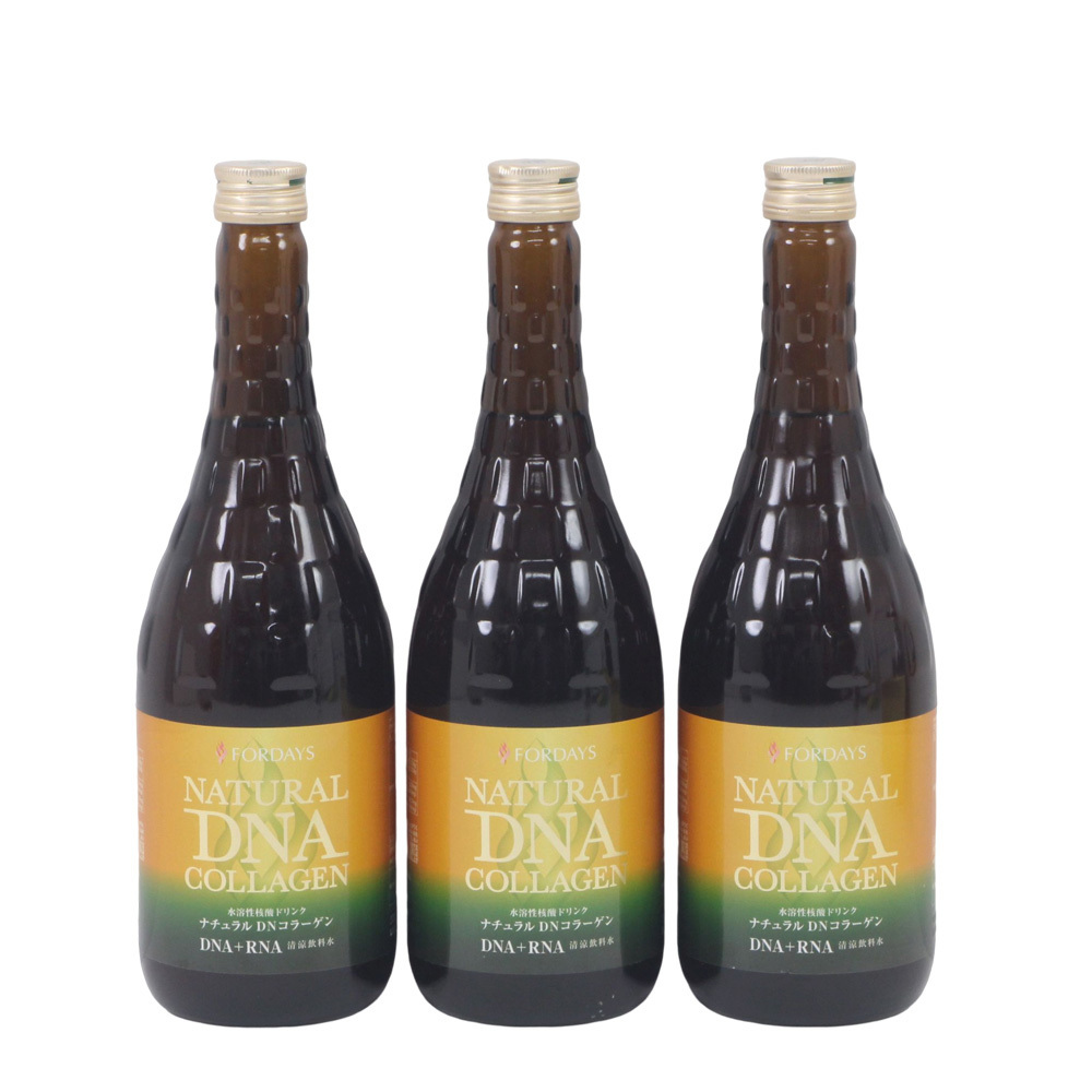 FORDAYS ナチュラル DNコラーゲン 720mL 3本セット 賞味期限2023.04.25