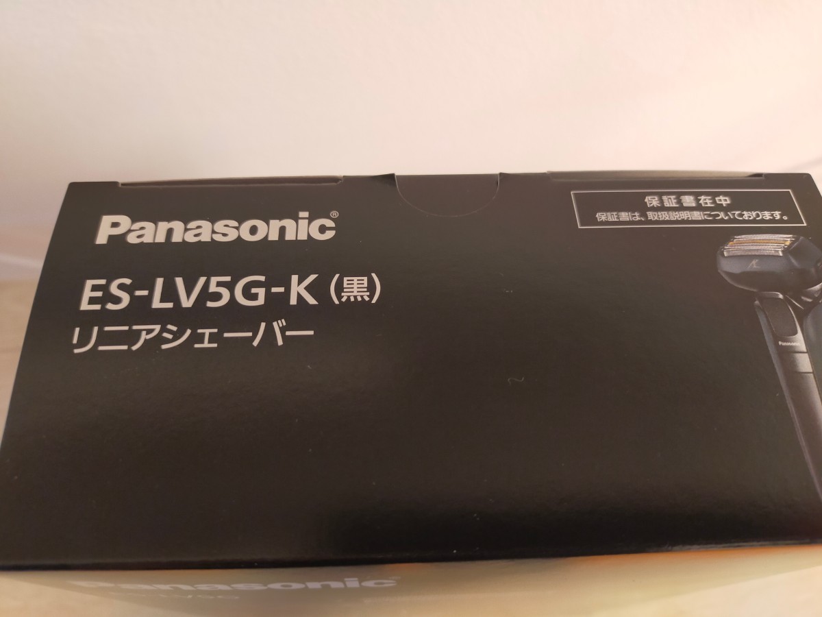 Panasonic リニアシェーバー ラムダッシュ５枚刃 ES-LV5G-K