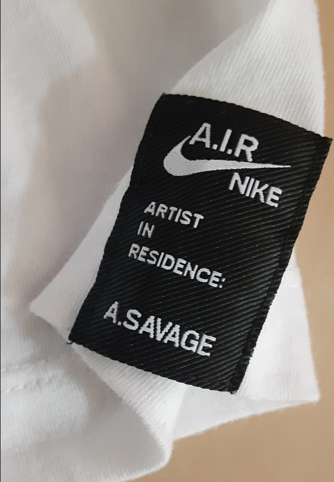 レア　NIKE SB × A.SAVAGE アンドリュー　サヴェージ　限定コラボ　ART イラスト　Tシャツ　A.I.R.