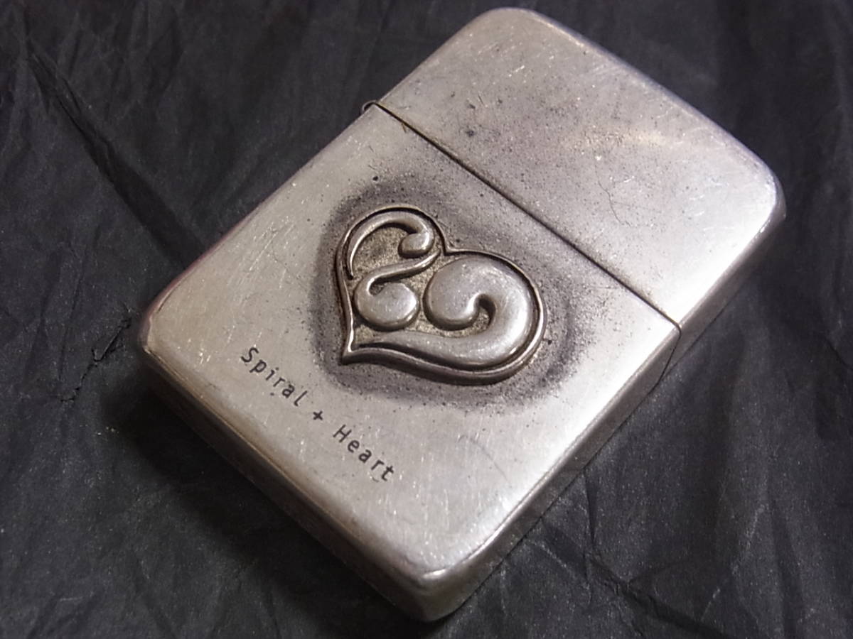 ◇3-19◇1円～ ZIPPO/ジッポー Spiral Heart/スパイラルハート