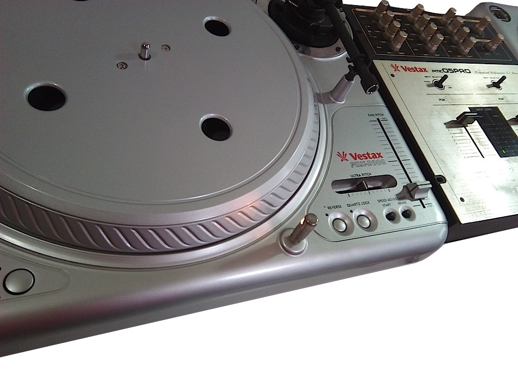 VESTAX DJ SET ターンテーブル ×2 DJ ミキサー MIXER セット VESTAX DJ SET ターンテーブル ×2 DJ ミキサー MIXER セット