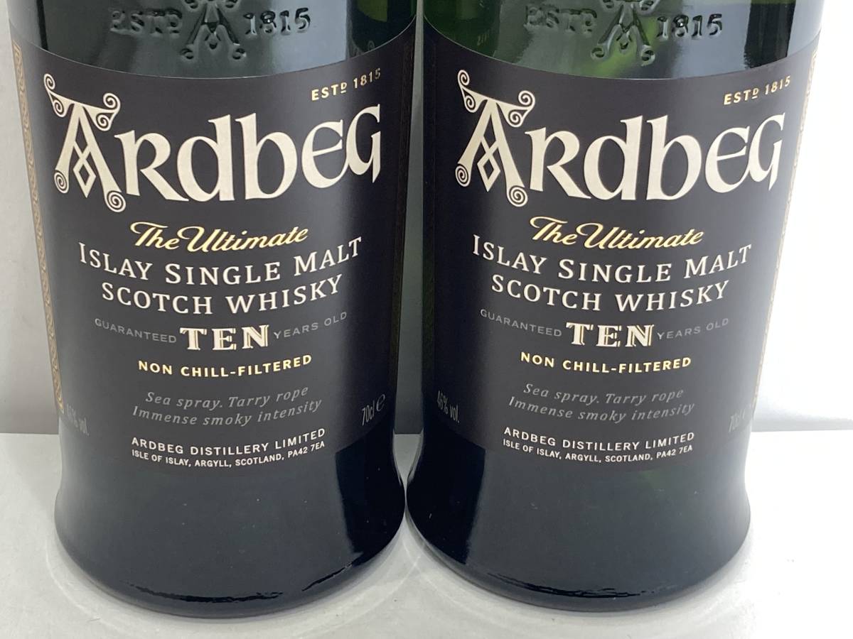 未開栓!!アードベッグ 10年 スコッチ(ウイスキー)700ml 46% 箱付 2