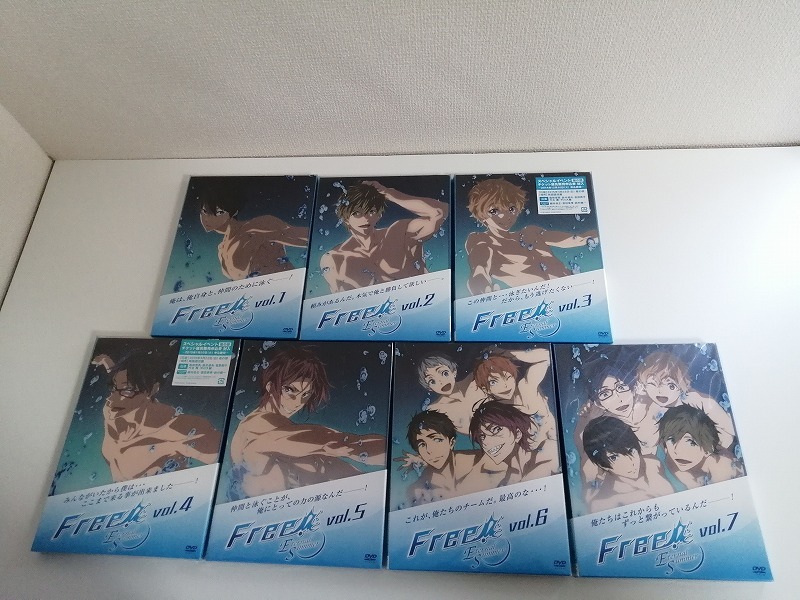 新品未開封? Free! Eternal Summer 初回限定版 DVD 全7巻セット 送料