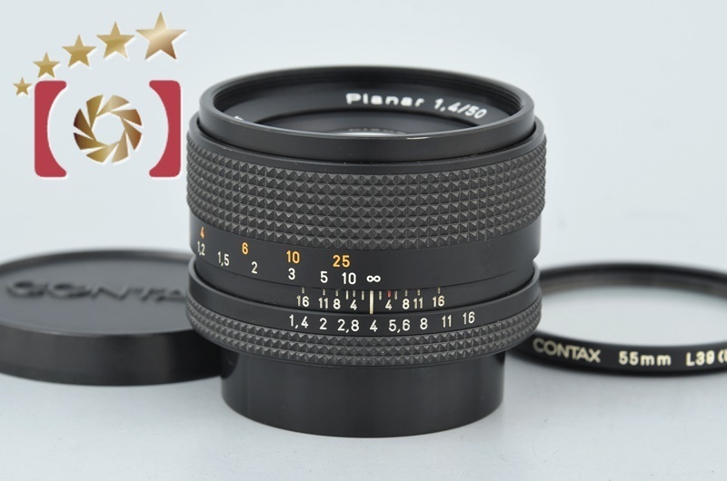 CONTAX コンタックス Carl Zeiss Planar 50mm f/1.4 T* AEJ-