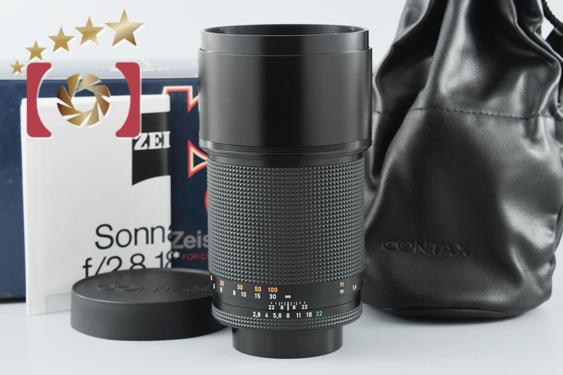 当店だけの限定モデル 180mm Sonnar Zeiss Carl コンタックス 【中古