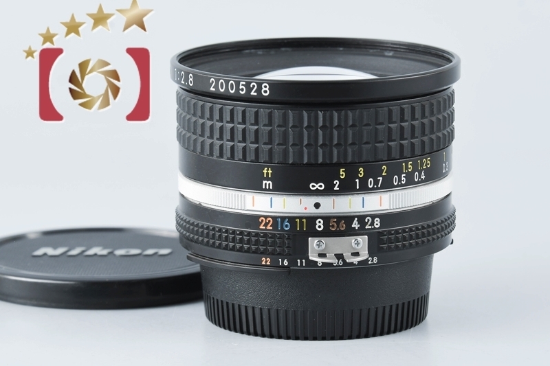 【限定販売】 【中古】Nikon ニコン f/2.8 20mm NIKKOR Ai-S ニコン